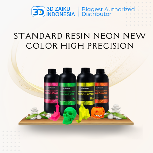 Original Phrozen Standard 3D Printing Resin Neon New Color High Precision